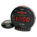 Sonic Bomb Dual Extra Loud Alarm Clock with Bed Shaker